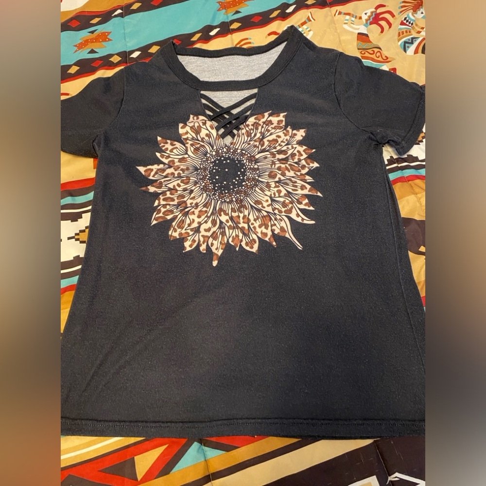 Cute sun sunflower shirt